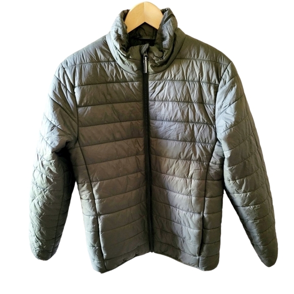 Goodfellow & Company Army Green Men's Puffer Jacket Size Small New with Tags - Picture 1 of 4